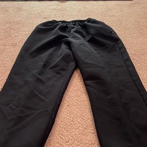 Alfred Dunner pants 10p black elastic waist